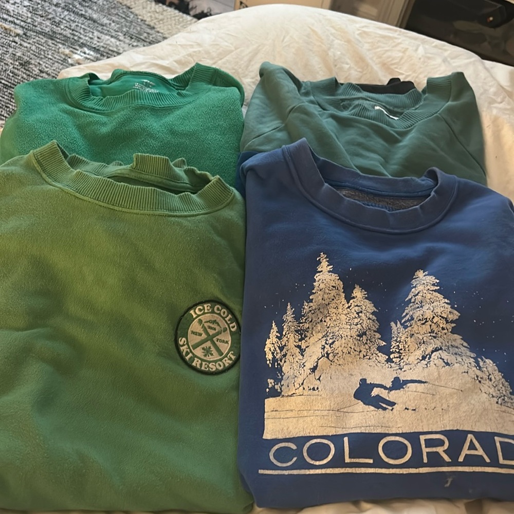 Bundle oh aerie/american eagle sweatshirts